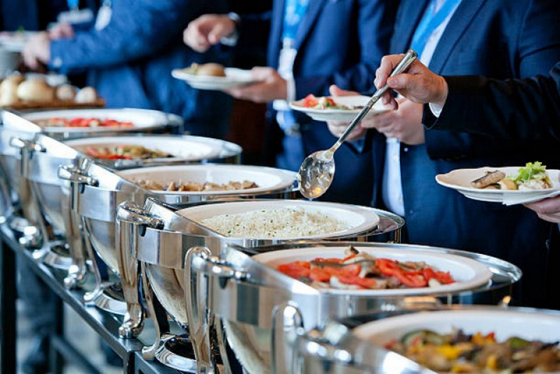 Buffet de Almoço para Empresa Endereço Moema Índios - Evento Corporativo Coquetel