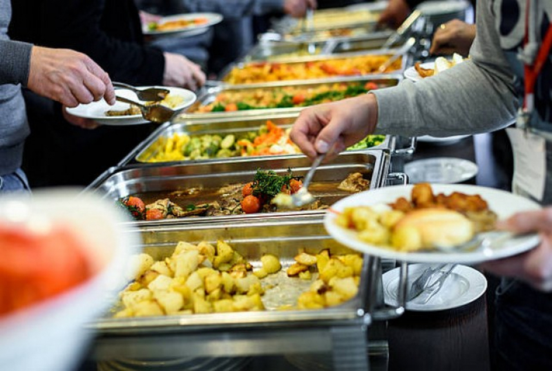 Qual o Valor de Buffet para Almoço de Funcionários Moema Índios - Buffet para Almoço de Funcionários
