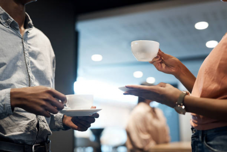 Qual o Valor de Coffee Break Empresarial Simples Santo André - Cardápio de Coffee Break para Reunião